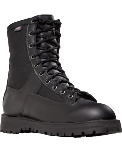 Danner Men's Black Acadia 8" Work Boots - Round Toe 