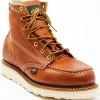 Thorogood Men's 6" Moc Toe Lace-Up Work Boots