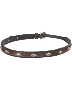 Cody James Diamond Studded Horsehair Hat Band