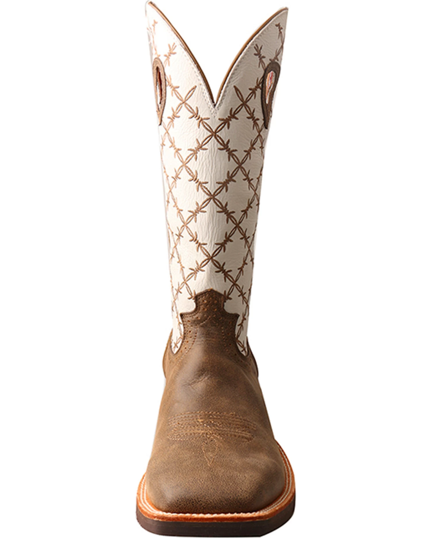 Twisted X Men's 14" Ruff Stock Boots - Broad Square Toe - Image 4