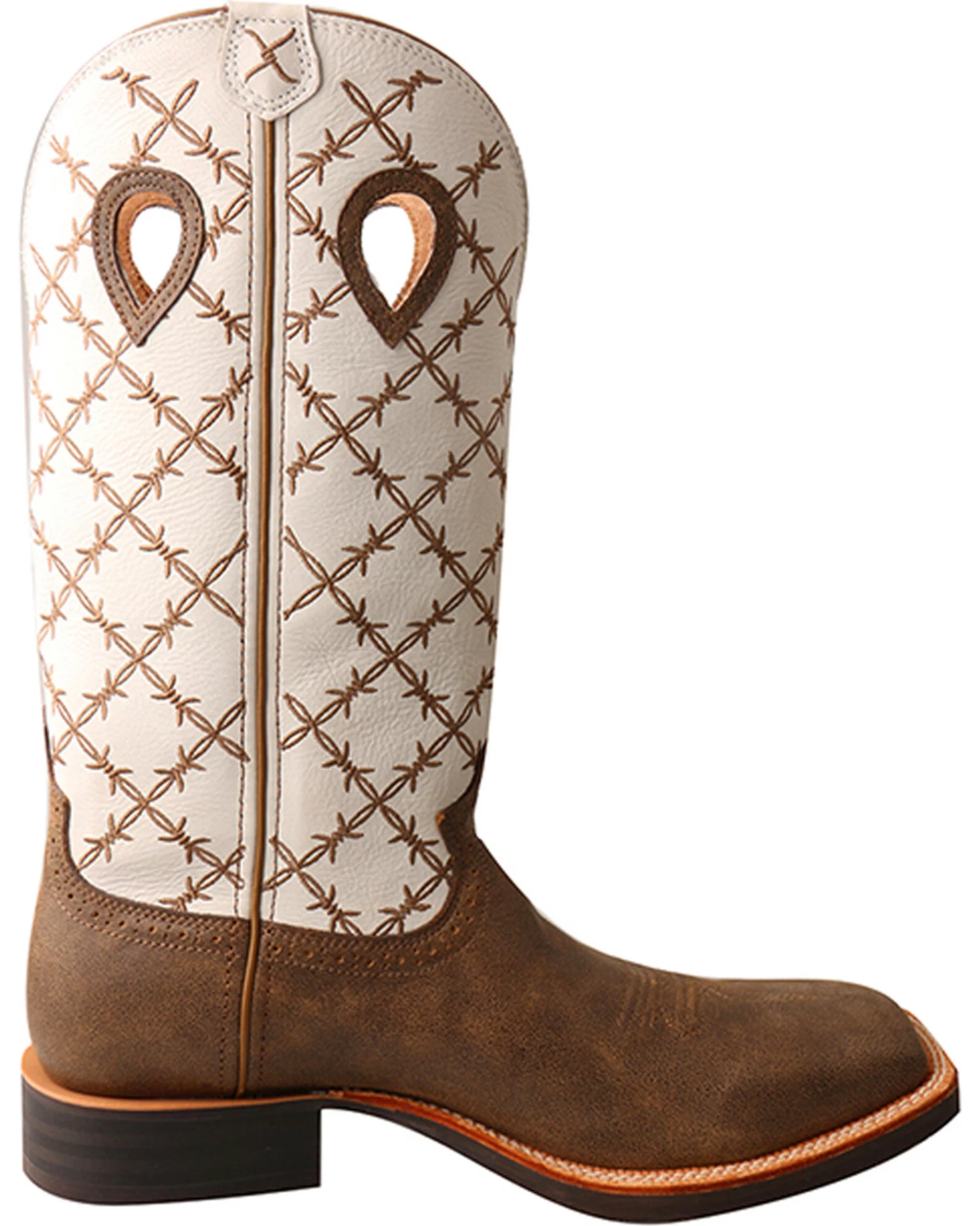 Twisted X Men's 14" Ruff Stock Boots - Broad Square Toe - Image 2