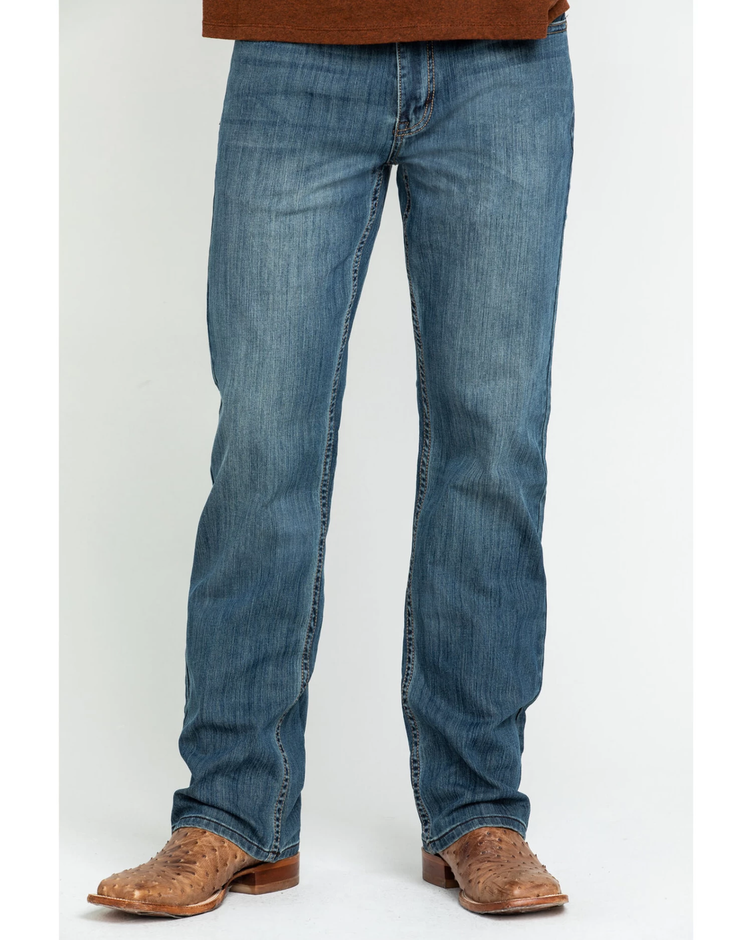 Cody James Men's Bozeman Medium Wash Stretch Slim Bootcut Jeans - Image 2