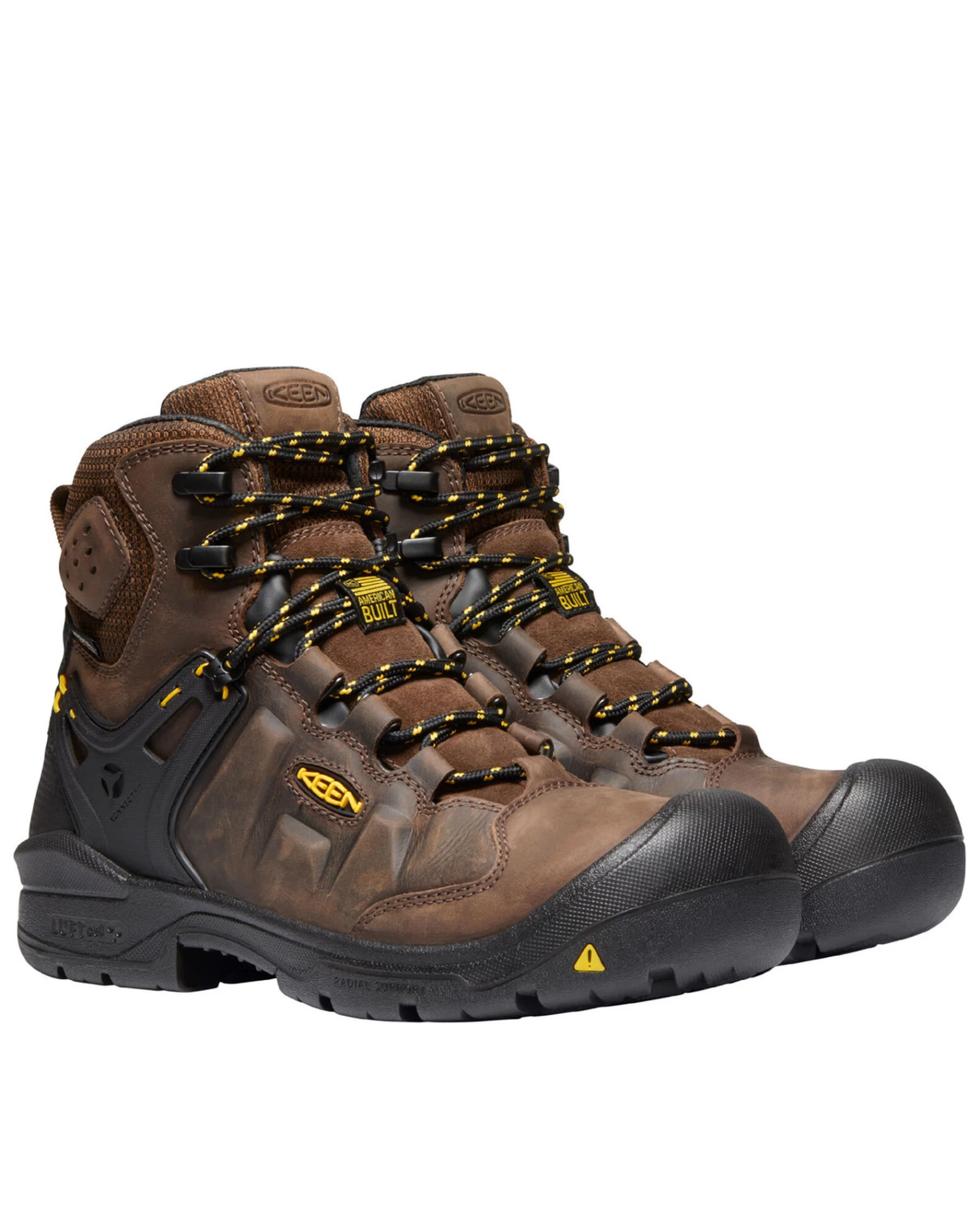 Keen Men's Dover Waterproof Work Boots - Composite Toe - Image 3