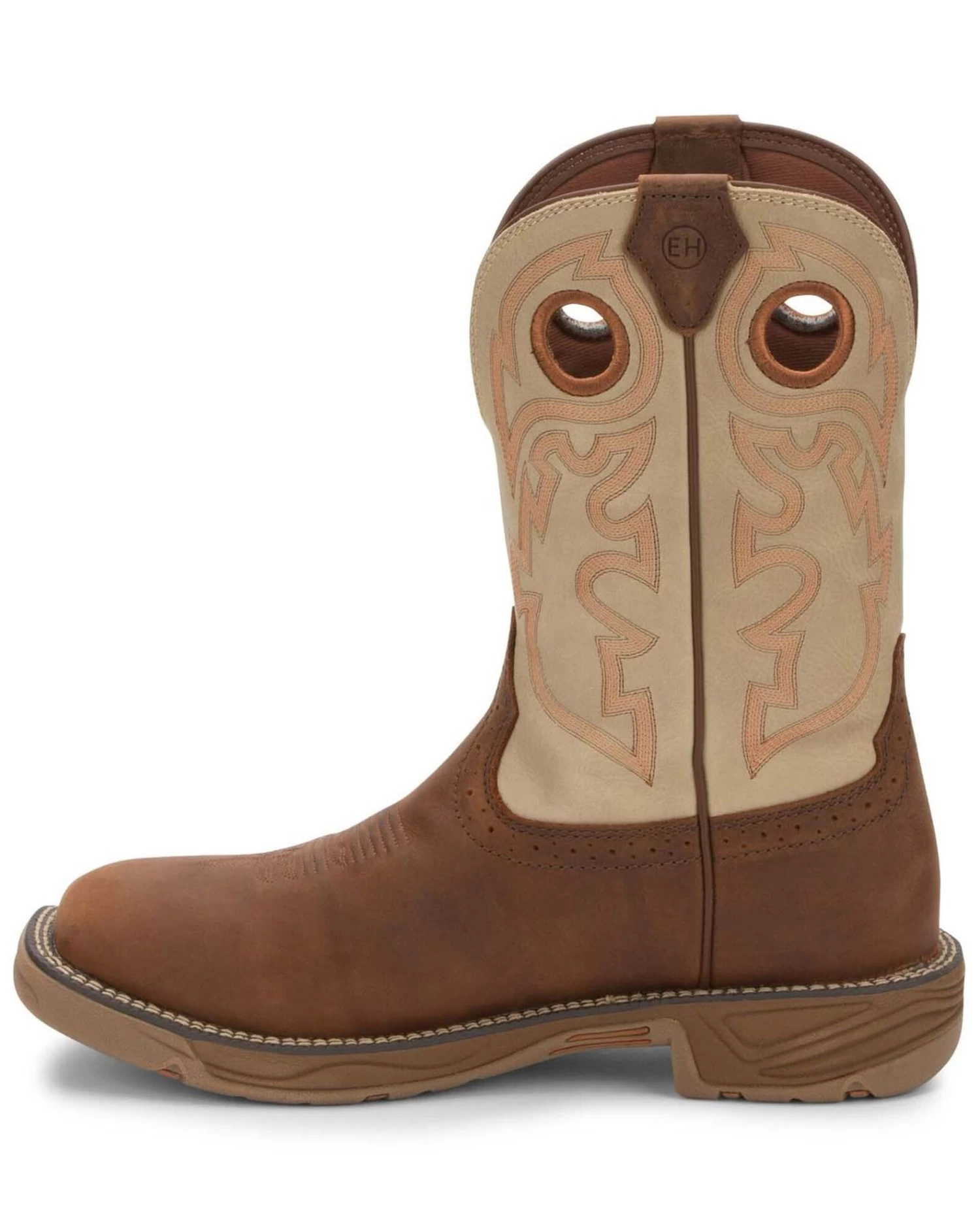 Justin Men's Stampede Rush Western Work Boots - Composite Toe - Image 3