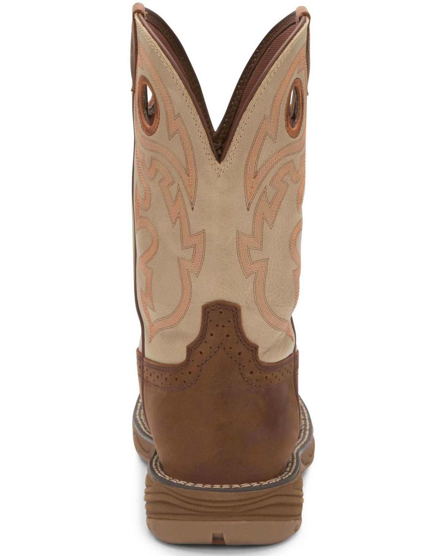 Justin Men's Stampede Rush Western Work Boots - Composite Toe - Image 4