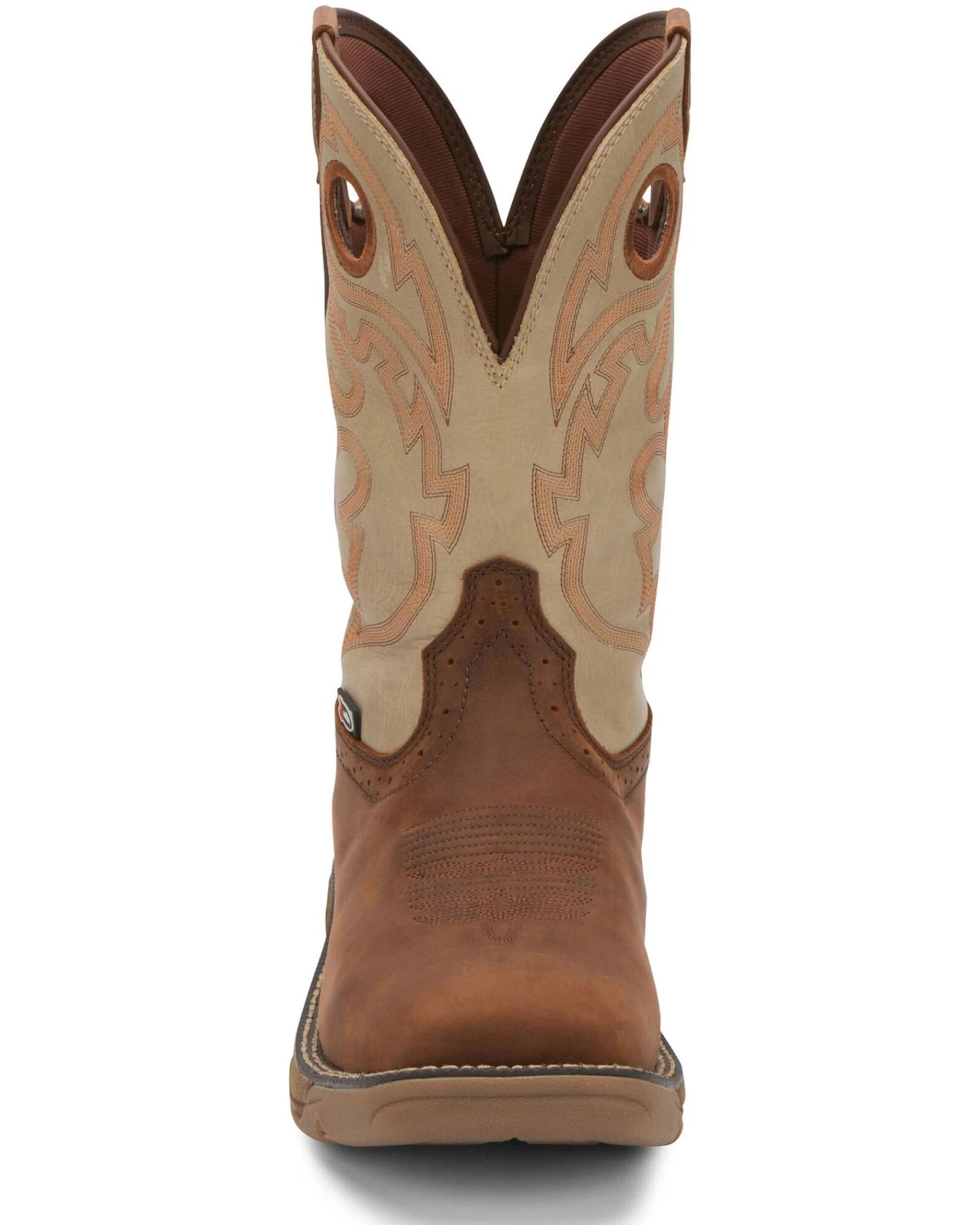 Justin Men's Stampede Rush Western Work Boots - Composite Toe - Image 5