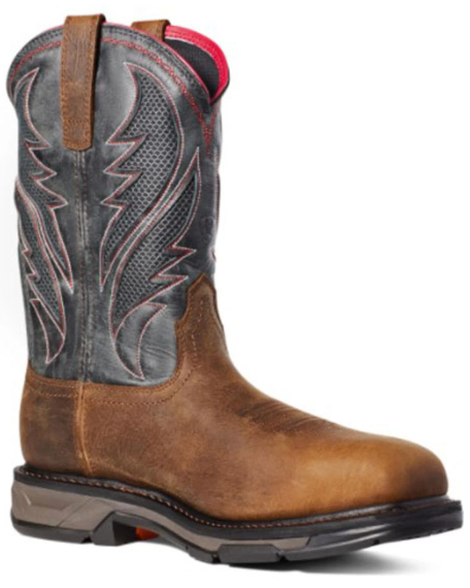 Ariat Men's Workhog Waterproof Western Work Boots - Broad Square Toe