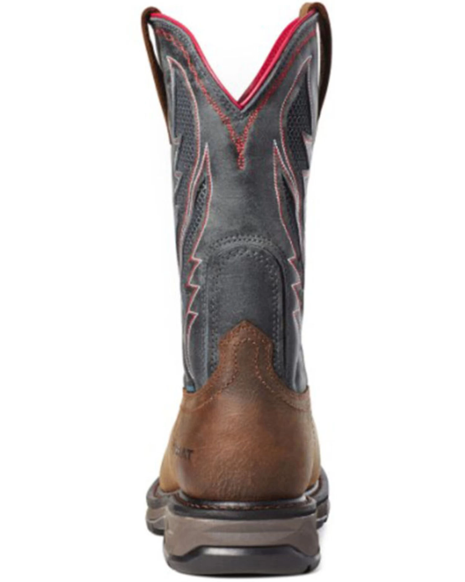 Ariat Men's Workhog Waterproof Western Work Boots - Broad Square Toe - Image 3