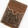 Cody James Men's Brown Ostrich Money Clip