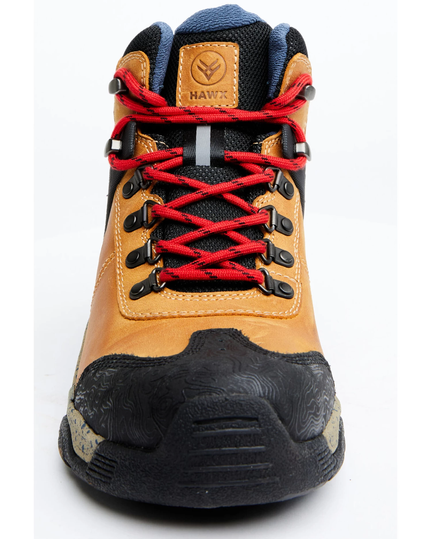 Hawx Men's Talon 3 Waterproof Lace-Up Hiking Work Boots - Broad Square Toe - Image 4