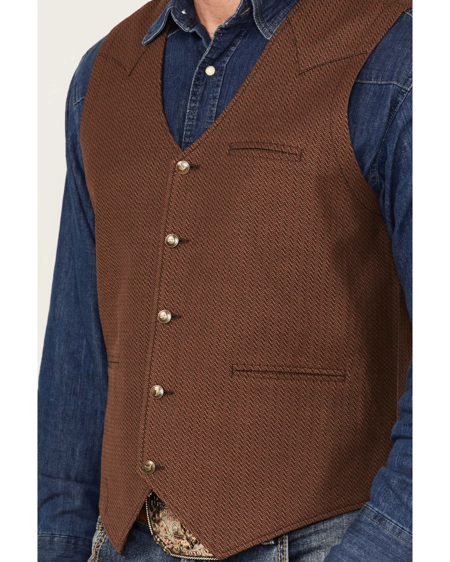 Cody James Men's Sunday Best Vest - Image 3