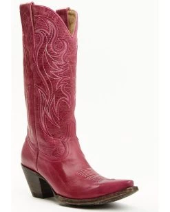 Idyllwind Women's Coming Up Roses Leather Western Boots - Snip Toe