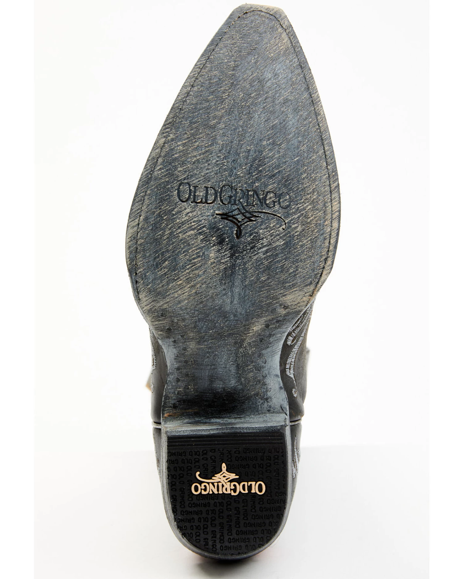 Old Gringo Women's Reinas La Catrina Skeleton & Floral Embroidered Tall Western Leather Boots - Snip Toe - Image 7