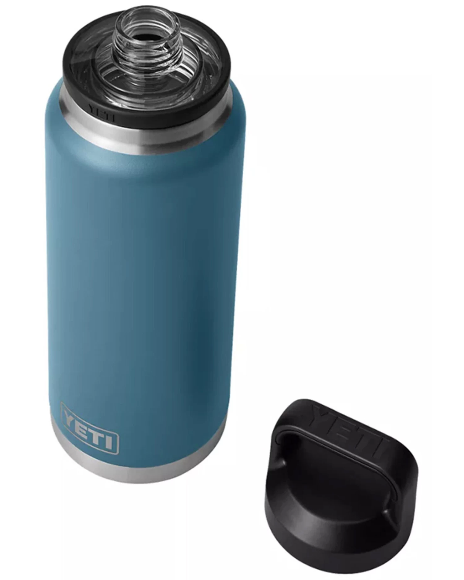 Yeti Rambler 36 Oz Chug Bottle - Nordic Blue - Image 4