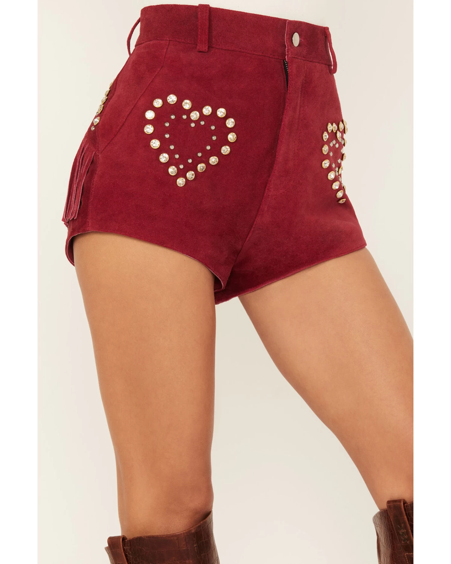Understated Leather Women's Dime Store Cowgirl Shorts - Image 2