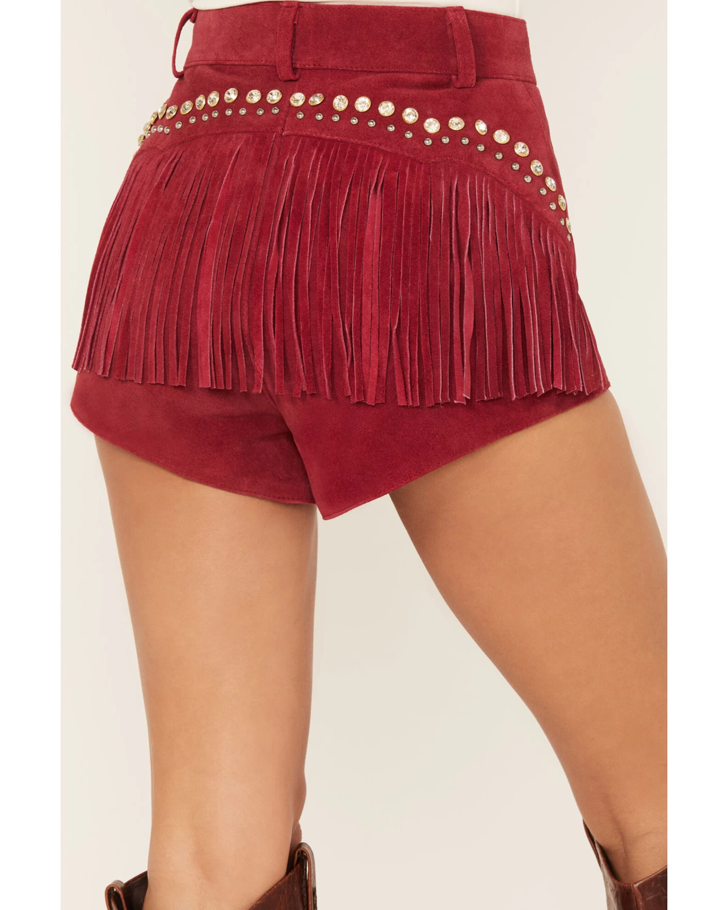 Understated Leather Women's Dime Store Cowgirl Shorts - Image 4